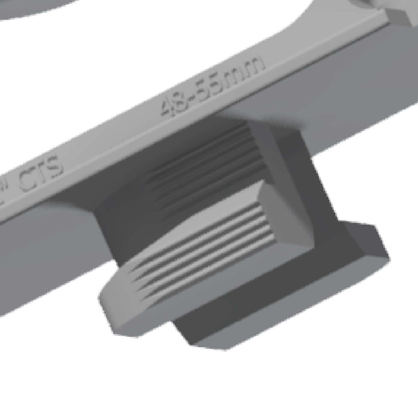 The SSC easily twists into strut channels, providing a strong fixing