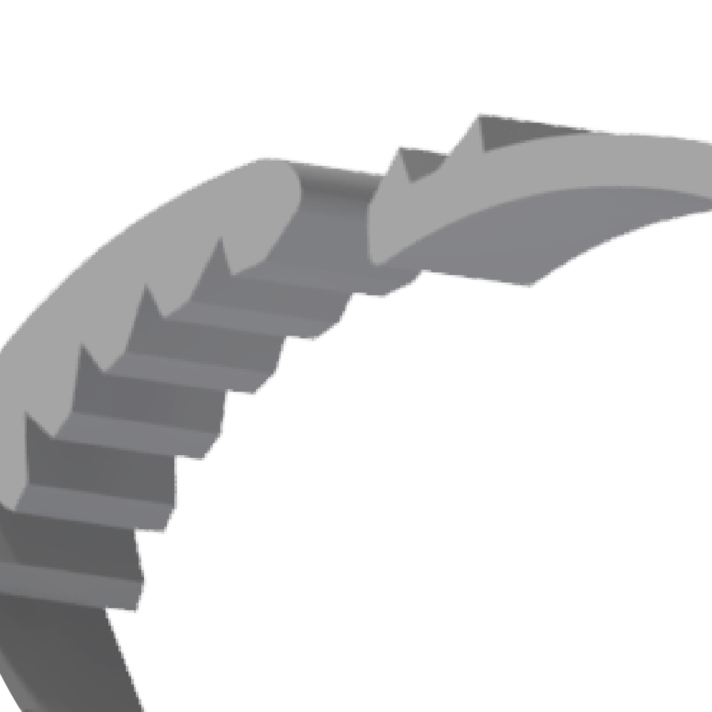 The Smart Clamp's toothed closer provides a secure lock