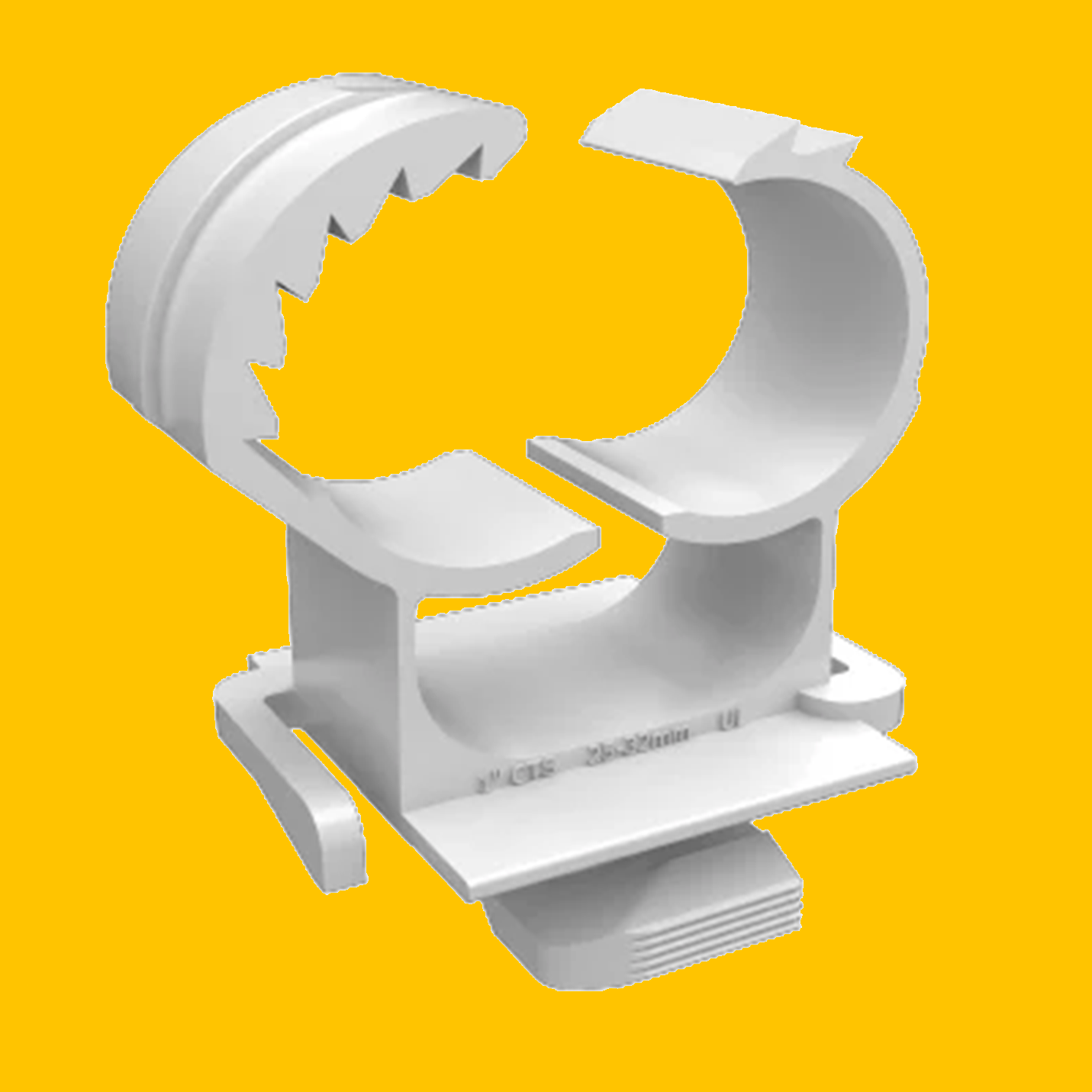The SSC Smart Strut Clamp easily attaches to strut channels, installing in seconds