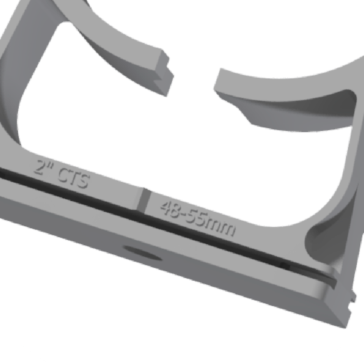 The Smart Clamp's strong lever provides a strong hold