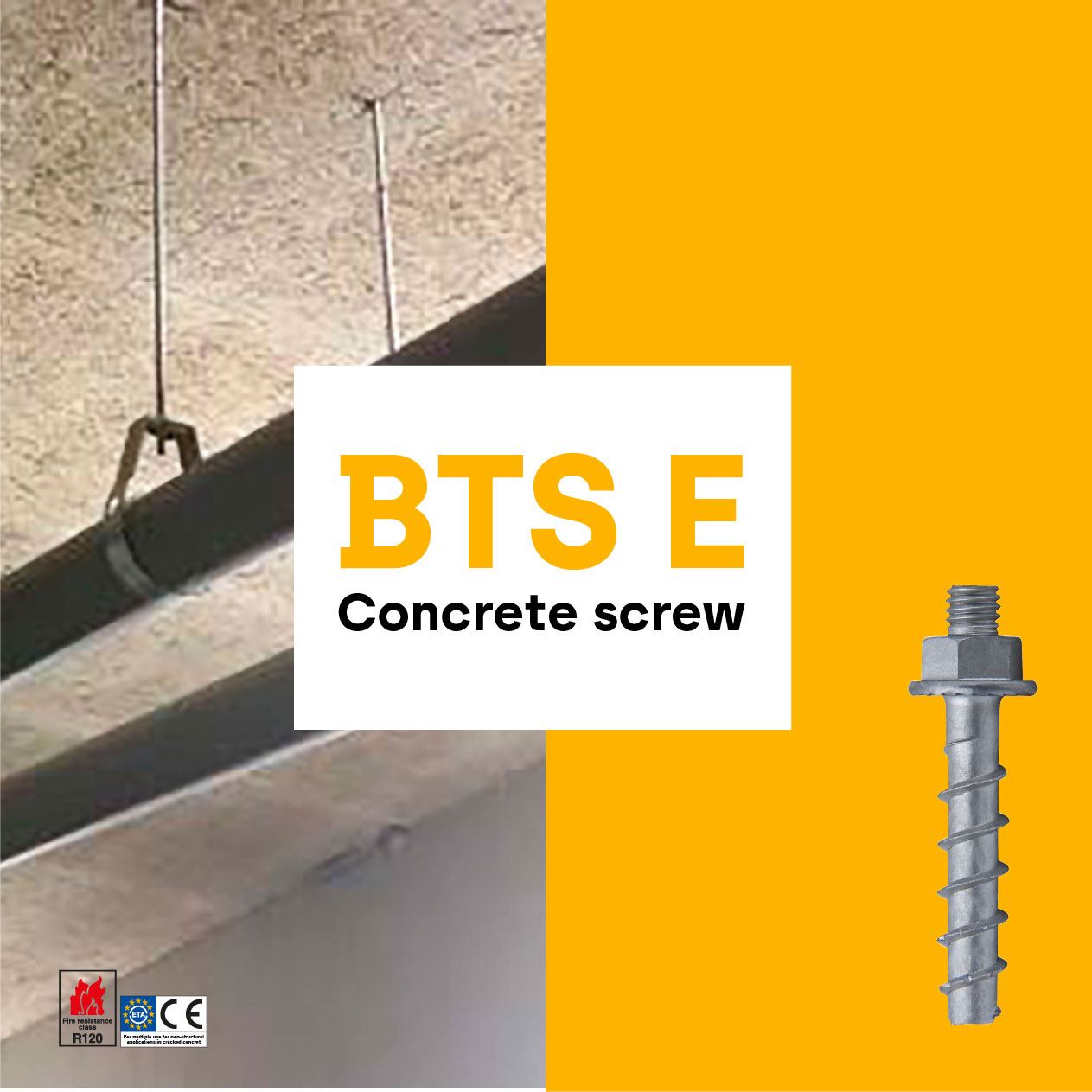 Concrete screw